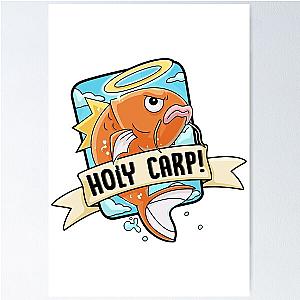 Nerdecrafter Merch HOLY CARP Poster