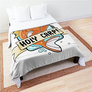 Nerdecrafter Merch Nerde Crafter Holy Carp Comforter