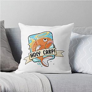 Nerdecrafter Merch HOLY CARP Throw Pillow