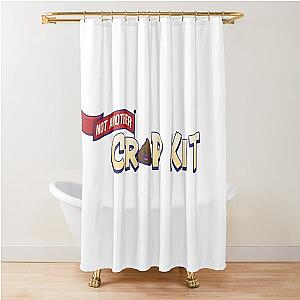 Nerdecrafter Merch Craft Kit Shower Curtain