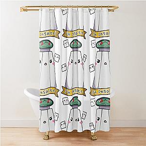 Nerdecrafter Merch Shower Curtain