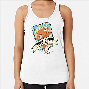 Nerdecrafter Merch Nerde Crafter Holy Carp Racerback Tank Top