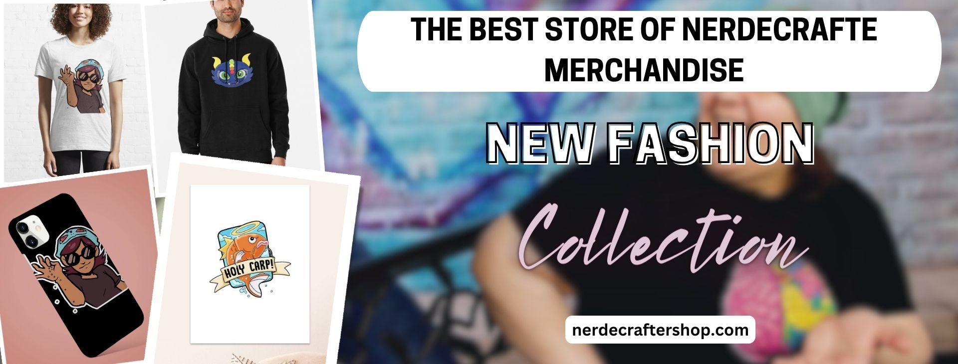 NerdEcrafter Shop - Official NerdEcrafter Merchandise Store