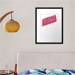 Nessa Barrett 1 Framed print Premium Merch Store