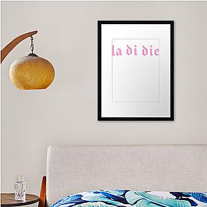 La Di Die Nessa Barrett Framed print Premium Merch Store