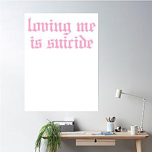 Nessa Barrett Loving Me Is Suicide Poster Premium Merch Store