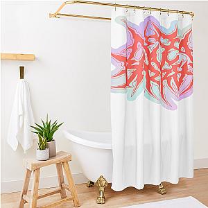 Nessa Barrett Typography Shower Curtain Premium Merch Store