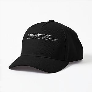 Nessa Barrett Aesthetic Quote Lyrics Motivational Black Cap Premium Merch Store