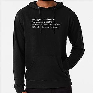 Nessa Barrett Aesthetic Quote Lyrics Motivational Black Hoodie Premium Merch Store