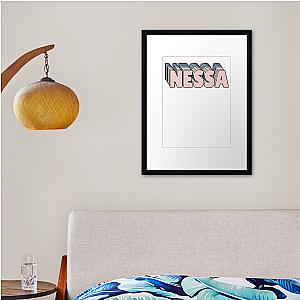Nessa Name Framed print Premium Merch Store