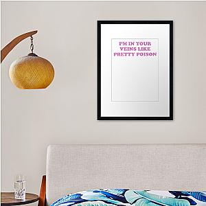 Pretty Poison Nessa Barrett Framed print Premium Merch Store