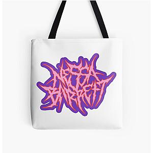 Nessa Barrett Typography All Over Print Tote Bag