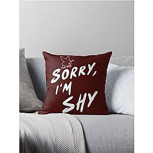 Nessa Barrett Merch Sorry Im Shy                Throw Pillow