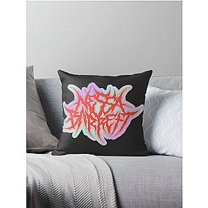 Nessa Barrett Typography Throw Pillow