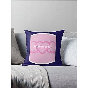 nessa barrett angel heart  Throw Pillow