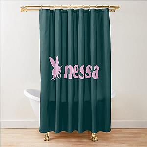 nessa barrett Shower Curtain