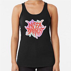 Nessa Barrett Typography Racerback Tank Top