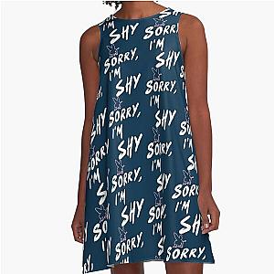 Nessa Barrett Merch Sorry Im Shy                A-Line Dress