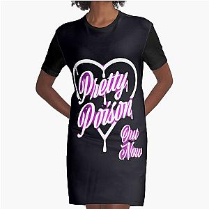 Nessa Barrett  	 Graphic T-Shirt Dress