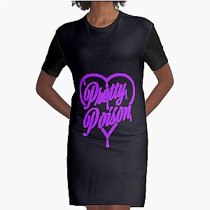 Nessa Barrett        	 Graphic T-Shirt Dress