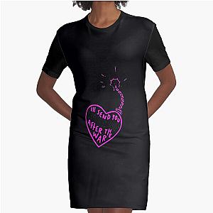 Lovebomb Nessa Barrett  Graphic T-Shirt Dress