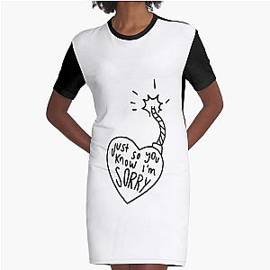 Lovebomb Lyrics Nessa Barrett         Graphic T-Shirt Dress