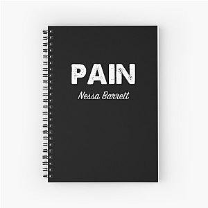 Pain Nessa Barrett Spiral Notebook