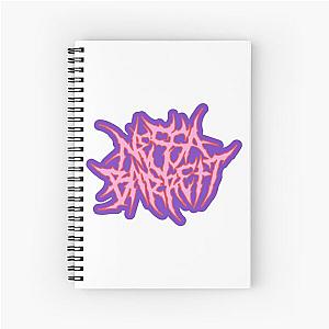 Nessa Barrett Typography Spiral Notebook