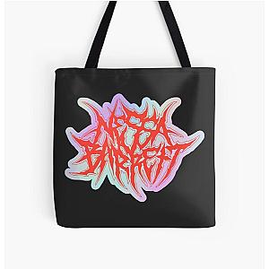 Nessa Barrett Typography All Over Print Tote Bag