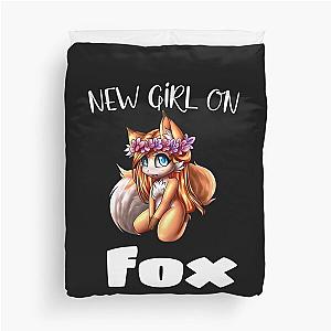 new girl on fox funny T-Shirt Duvet Cover