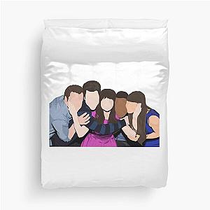 New Girl Group Photo Duvet Cover