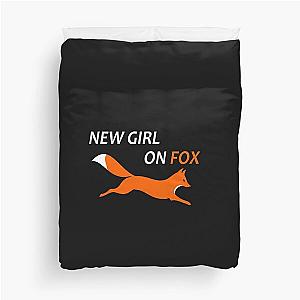 New Girl On Fox Design Duvet Cover