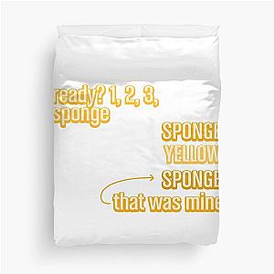 sponges (new girl pack!) Duvet Cover