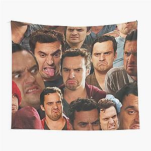 New Girl Meme Tapestry