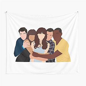 New Girl Cast Tapestry