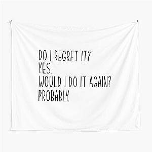 new girl quote Tapestry