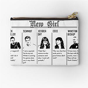 New Girl Zipper Pouch