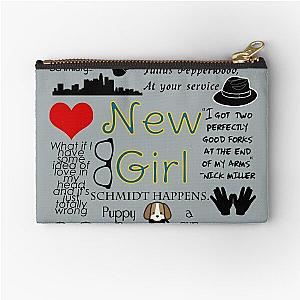 New Girl Zipper Pouch