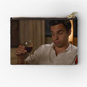 New Girl - Nick Miller Wine Scene Zipper Pouch