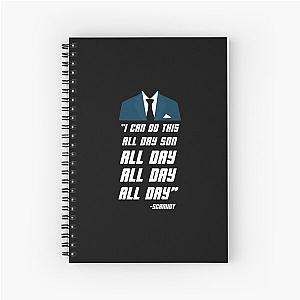 ALL DAY New Girl -  Schmidt Spiral Notebook