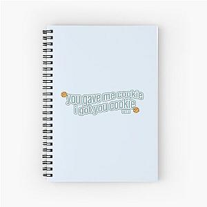 cookies (new girl pack!) Spiral Notebook