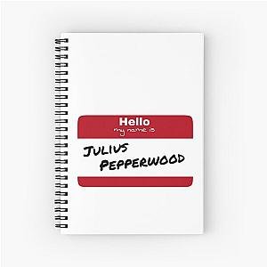 Julius Pepperwood New Girl Spiral Notebook