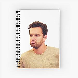 Nick miller new girl Spiral Notebook