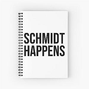 SCHMIDT HAPPENS New Girl Spiral Notebook