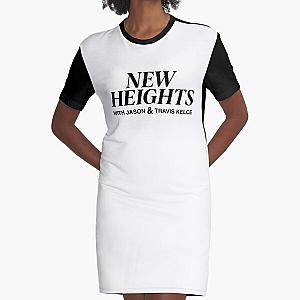 New Heights Merch New Heights Podcast Graphic T-Shirt Dress