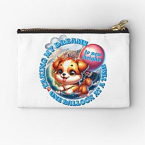 Taking my Dreams to New Heights One Balloon at a Time Zipper Pouch