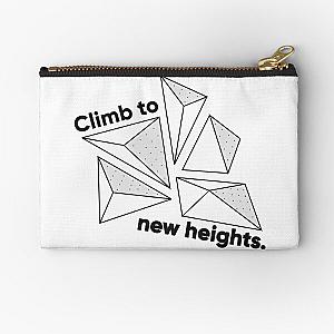 Climb to new heights Zipper Pouch