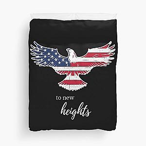 Patriotic American Eagle Flag To New Heights Premium 35 Duvet Cover