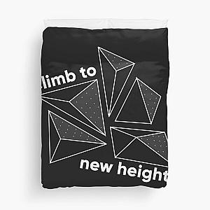 Climb to new heights Duvet Cover