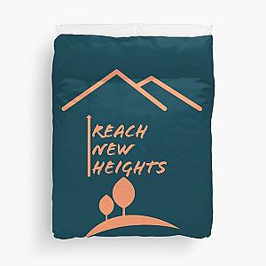 Positieve Quote- REACH NEW HEIGHTS Duvet Cover